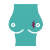 Breast diseases icon